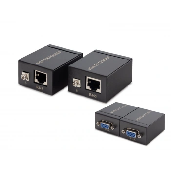 Vga Rj45 Extender Görüntü Aktarim Seti 60 M HDX1285