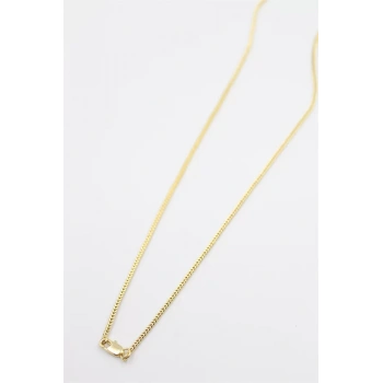 Vip Zincir Kolye - 60 cm - Altın
