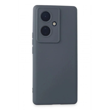Vivo V29 Lite Kılıf Nano içi Kadife Silikon - Gri