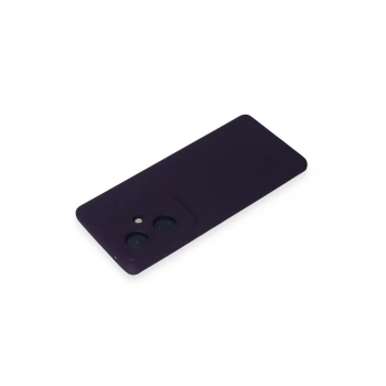 Vivo V29 Lite Kılıf Nano içi Kadife Silikon - Mor