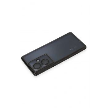 Vivo V29 Lite Kılıf Razer Lensli Silikon - Siyah