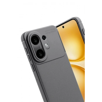 Vivo X200 FE Auto Focus Karbon Kapak -Gri