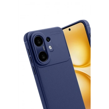 Vivo X200 FE Auto Focus Karbon Kapak - Lacivert