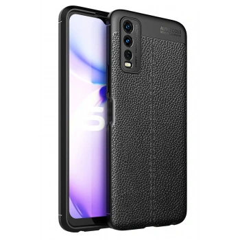 Vivo Y11S Kılıf Auto Focus Kapak - Siyah