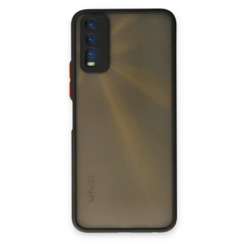 Vivo Y11S Kılıf Montreal Silikon Kapak - Siyah