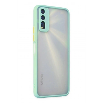 Vivo Y11S Kılıf Montreal Silikon Kapak - Turkuaz