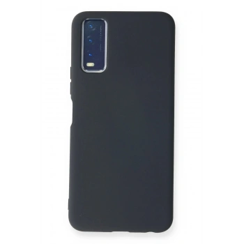 Vivo Y11S Kılıf Nano içi Kadife Silikon - Lacivert