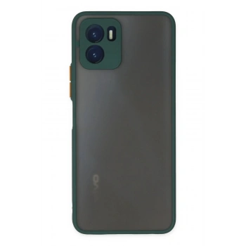 Vivo Y15S Kılıf Montreal Silikon Kapak - Yeşil