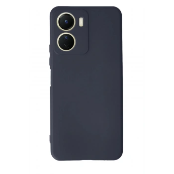 Vivo Y16 Kılıf First Silikon - Lacivert