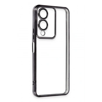 Vivo Y17S Kılıf Razer Lensli Silikon - Siyah