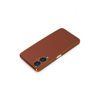 Vivo Y17S Kılıf Volet Silikon - Kırmızı