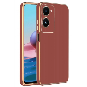 Vivo Y18 Kılıf Volet Silikon - Kırmızı