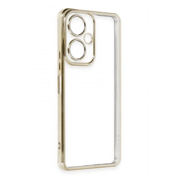 Vivo Y27 Kılıf Razer Lensli Silikon - Gold
