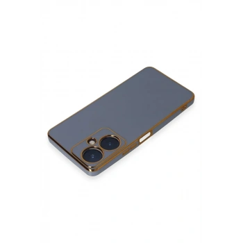 Vivo Y27 Kılıf Volet Silikon - Mavi