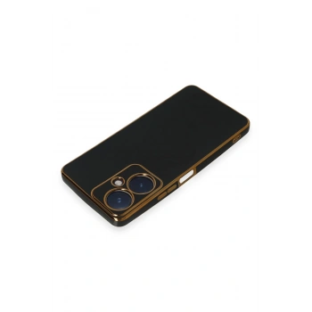 Vivo Y27 Kılıf Volet Silikon - Siyah