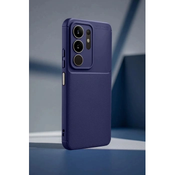 Vivo Y29 4G Auto Focus Karbon Kapak - Lacivert