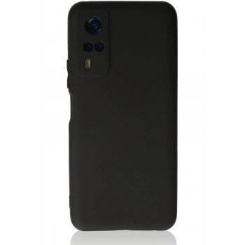 Vivo Y53S Kılıf First Silikon - Siyah