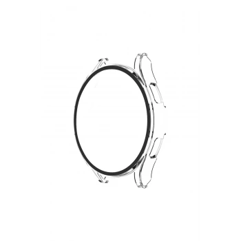 Watch 5 Pro 45mm Wall Camlı Kasa Ekran Koruyucu - Şeffaf