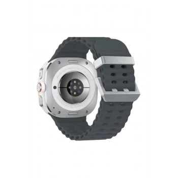 Watch 7 Ultra KR417 Rug Silikon Kordon - Koyu Gri