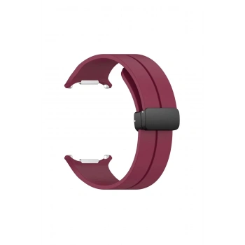 Watch 7 Ultra KR418 Tender Silikon Kordon - Bordo