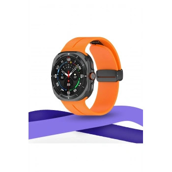 Watch 7 Ultra KR418 Tender Silikon Kordon - Gri