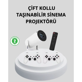 Wi-fi 6 Ve Bluetooth 5.0 Destekli 4k Akıllı Projeksiyon Cihazı