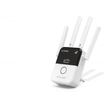Wifi Repeater / Router / Ap Ac3800 Dual Band 5 Ghz - Siyah Beyaz Lv-Ac35Q