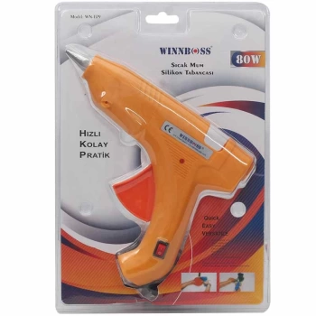 WINNBOSS WN-1179 80 WATT ANAHTARLI SICAK MUM SİLİKON TABANCASI (4887)