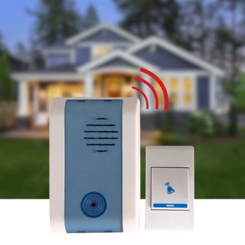 Wireless Bağlantılı Ev, Ofis, Daire veya Bahçe Kapıları İçin Kablosuz Kapı Zili (4887)