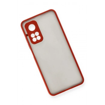 Xiaomi Mi 10T Kılıf Montreal Silikon Kapak - Kırmızı