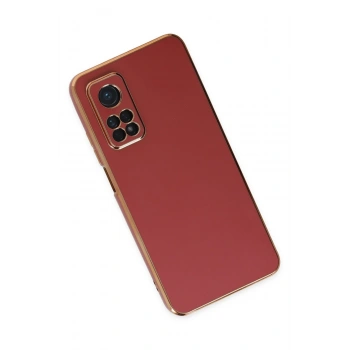 Xiaomi Mi 10T Kılıf Volet Silikon - Kırmızı