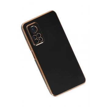 Xiaomi Mi 10T Kılıf Volet Silikon - Siyah