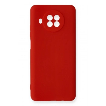 Xiaomi Mi 10T Lite Kılıf Nano içi Kadife Silikon - Kırmızı