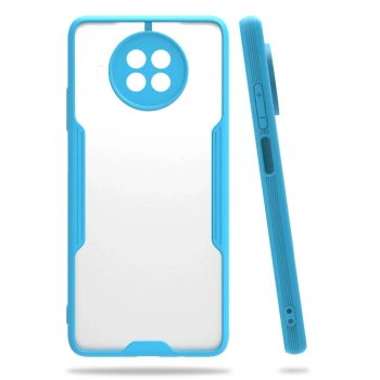 Xiaomi Mi 10T Lite Kılıf Platin Silikon - Mavi