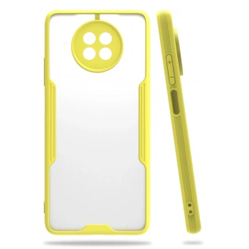Xiaomi Mi 10T Lite Kılıf Platin Silikon - Sarı
