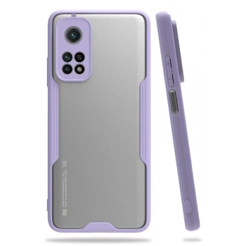 Xiaomi Mi 10T Pro Kılıf Platin Silikon - Lila