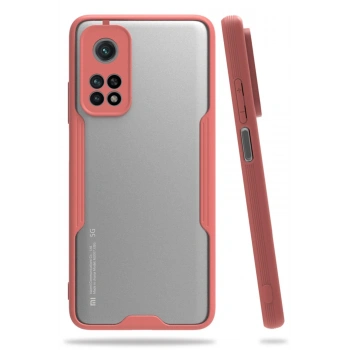 Xiaomi Mi 10T Pro Kılıf Platin Silikon - Pembe
