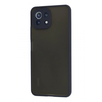 Xiaomi Mİ 11 Lite Kılıf Montreal Silikon Kapak - Lacivert