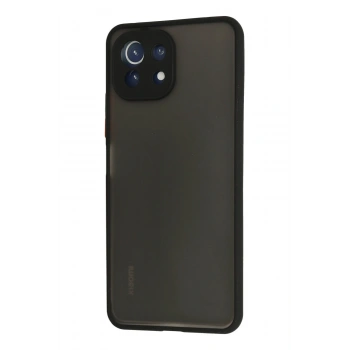 Xiaomi Mİ 11 Lite Kılıf Montreal Silikon Kapak - Siyah