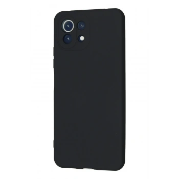 Xiaomi Mİ 11 Lite Kılıf Nano içi Kadife Silikon - Lacivert