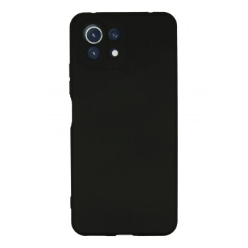 Xiaomi Mİ 11 Lite Kılıf Nano içi Kadife Silikon - Siyah