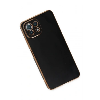 Xiaomi Mİ 11 Lite Kılıf Volet Silikon - Siyah