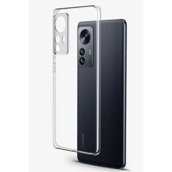 Xiaomi Mi 12 Lite Kılıf Lüx Şeffaf Silikon