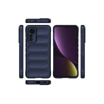 Xiaomi Mi 12 Lite Kılıf Optimum Silikon - Lacivert