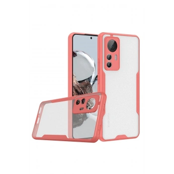 Xiaomi Mi 12T Kılıf Platin Silikon - Pembe