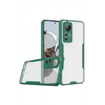 Xiaomi Mi 12T Kılıf Platin Silikon - Yeşil