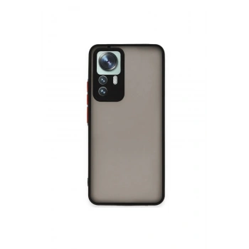 Xiaomi Mi 12T Pro Kılıf Montreal Silikon Kapak - Siyah