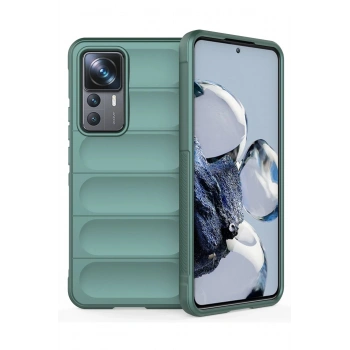 Xiaomi Mi 12T Pro Kılıf Optimum Silikon - Koyu Yeşil