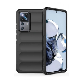 Xiaomi Mi 12T Pro Kılıf Optimum Silikon - Siyah