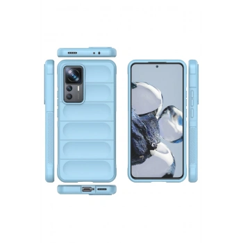 Xiaomi Mi 12T Pro Kılıf Optimum Silikon - Sky Blue